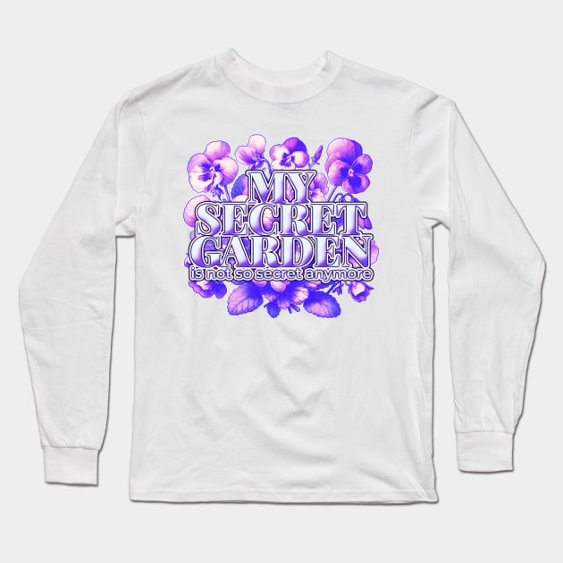 MY SECRET GARDEN Long Sleeve T-Shirt by AizaBreathe